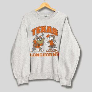 Vintage NCAA Texas Longhorns Looney Tunes Sweatshirt, University of Texas Shirt